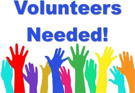 Need A Volunteer